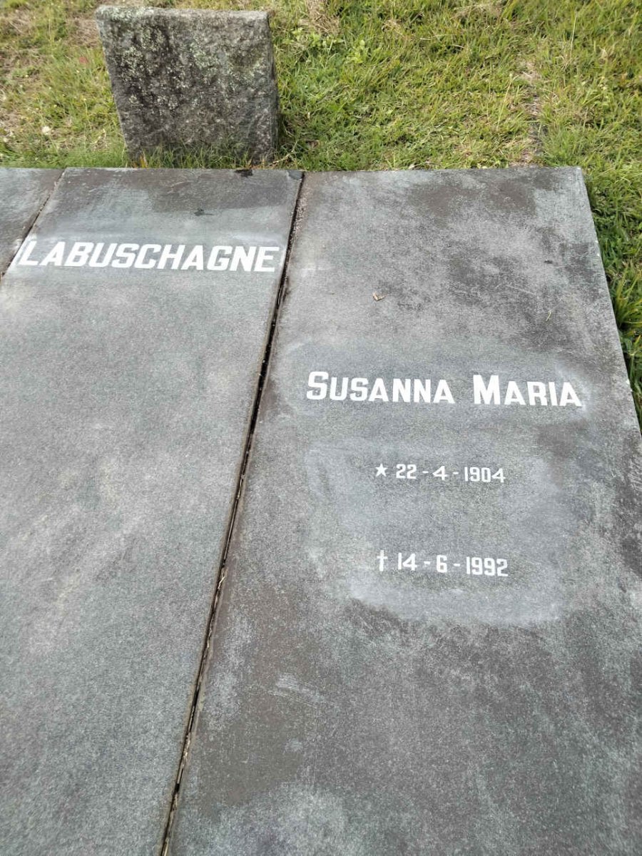 LABUSCHAGNE Susanna Maria 1904-1992