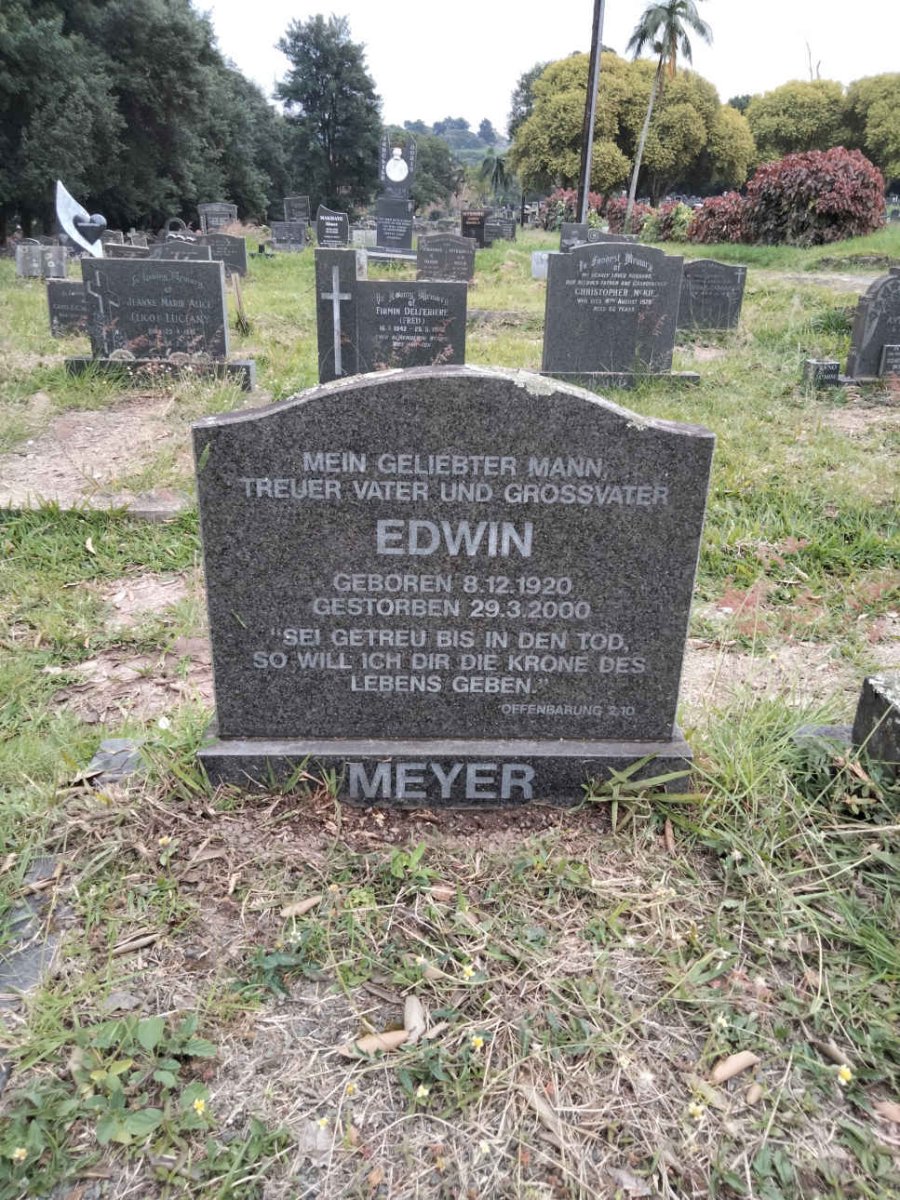 MEYER Edwin 1920-2000