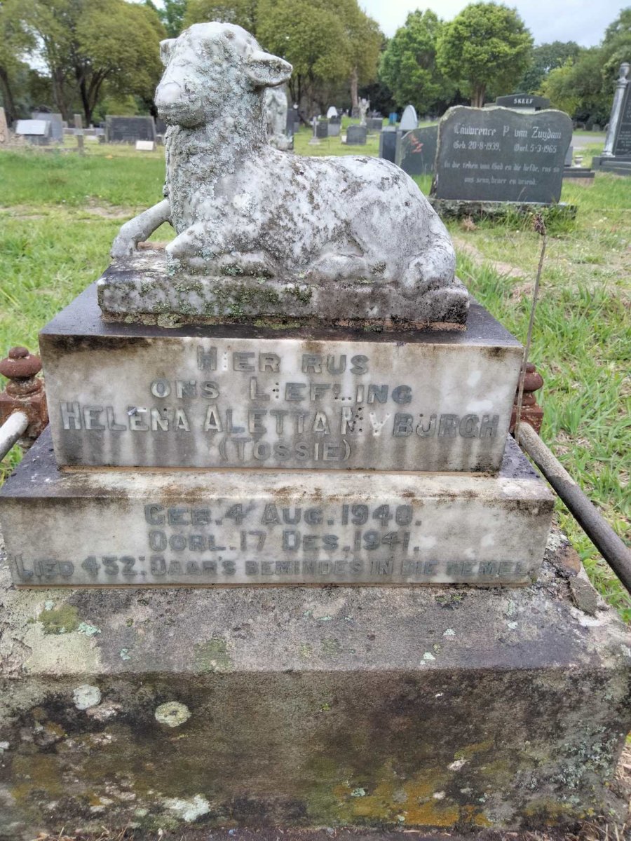 MYBURGH Helena Aletta 1940-1941