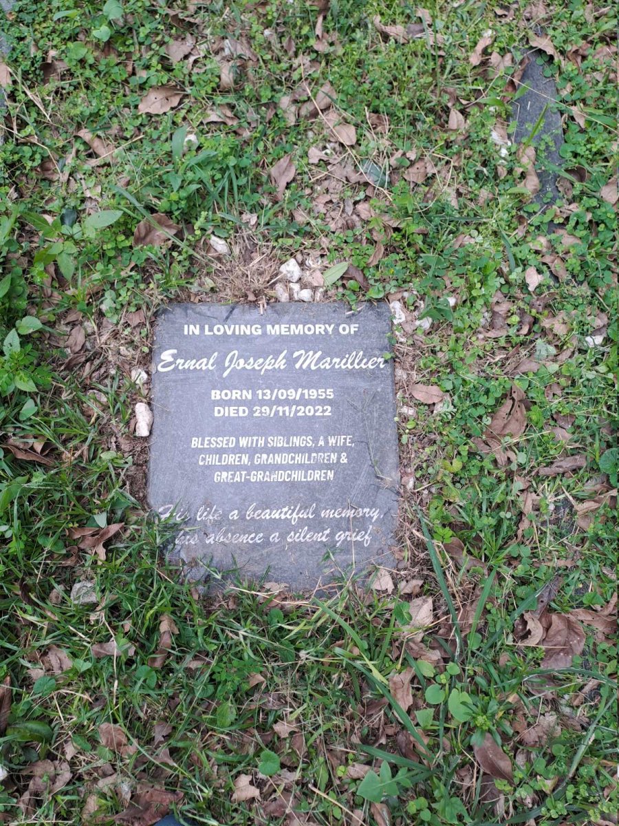 MARILLIER Ernal Joseph 1955-2022