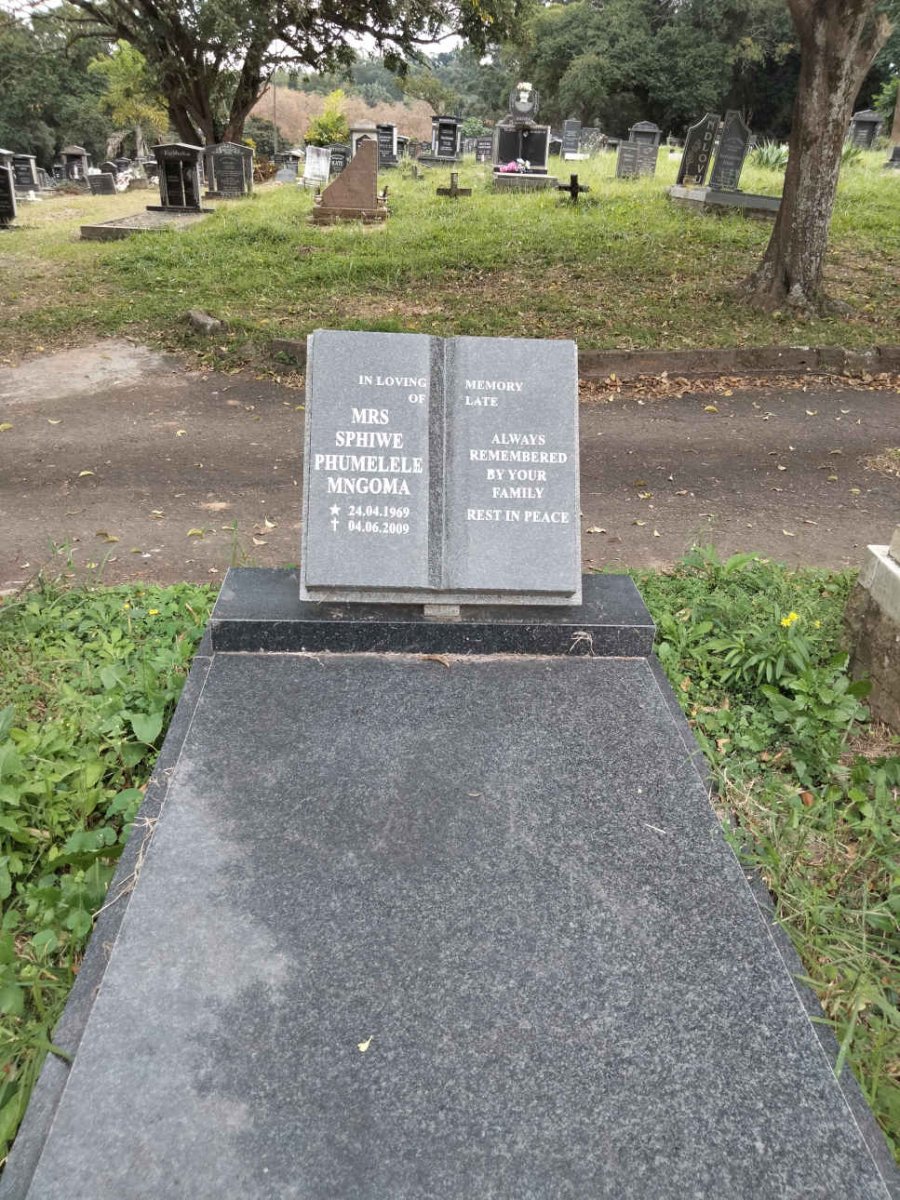 MNGOMA Sphiwe Phumekele 1969-2009