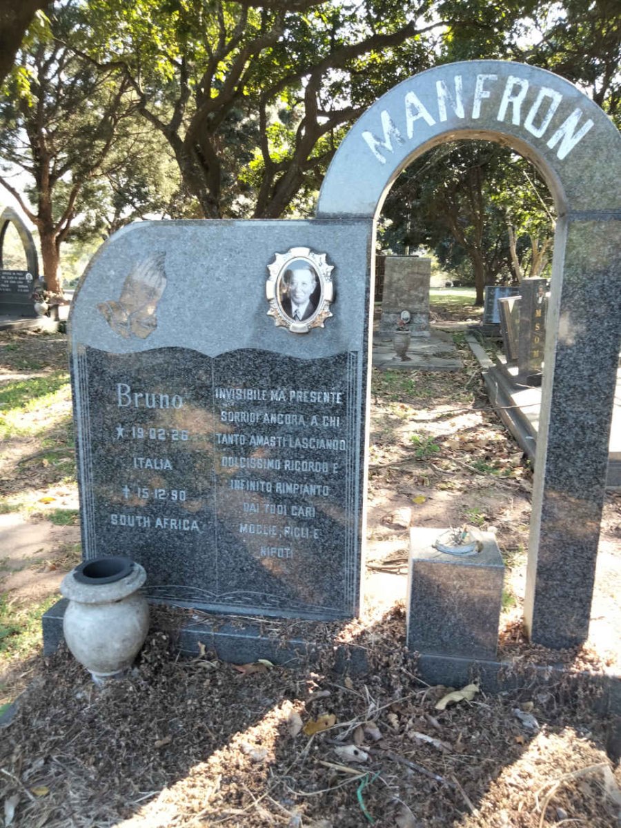 MANFRON Bruno 1926-1990