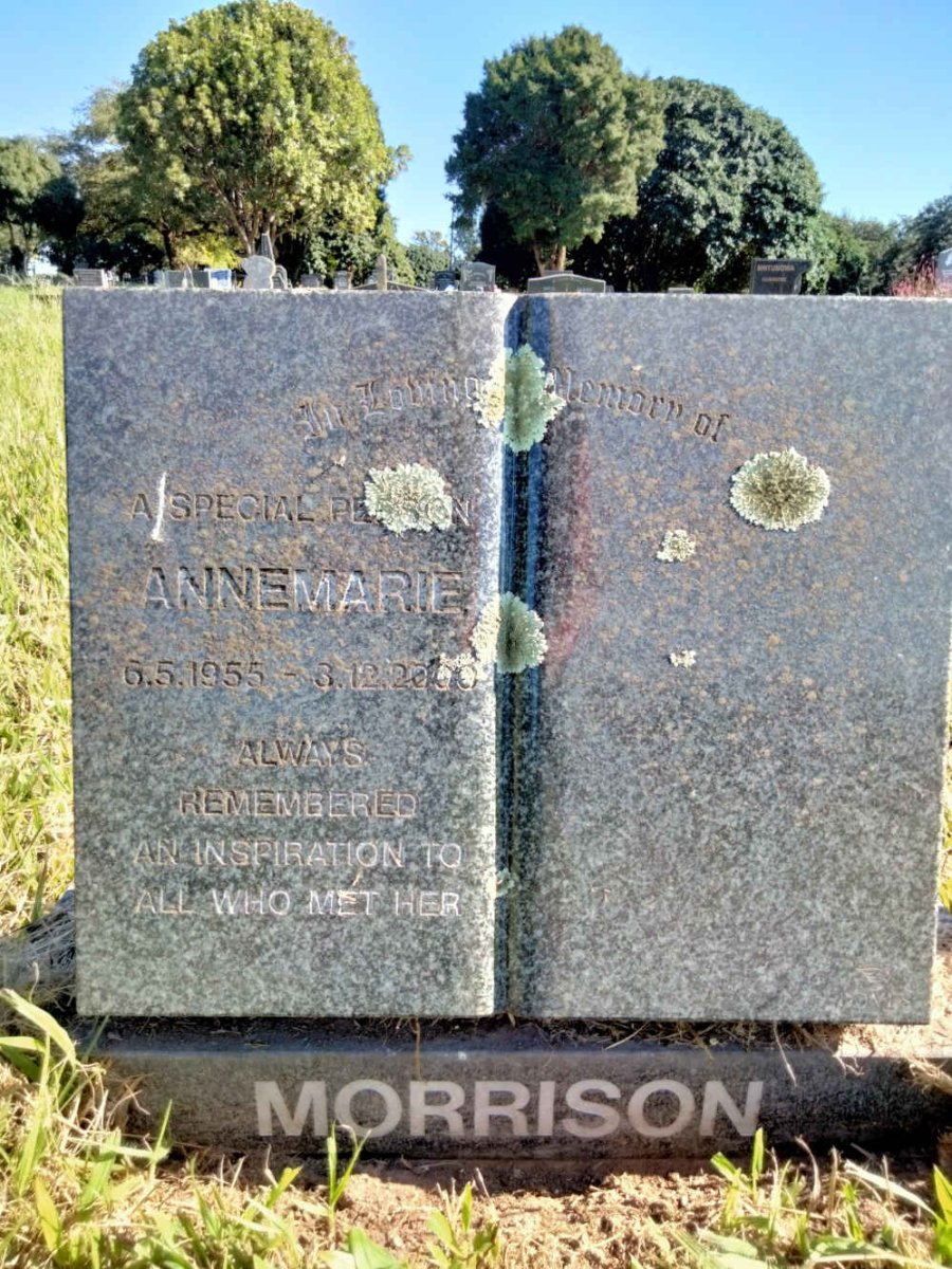 MORRISON Annemarie 1955-2000