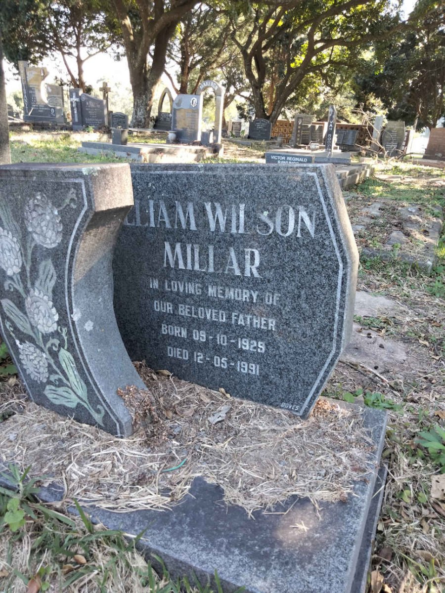 MILLAR ??illiam Wilson 1929-1991