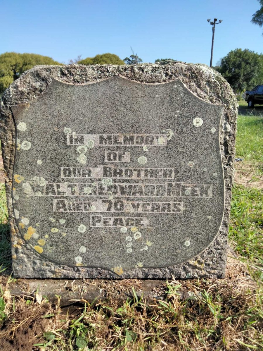 MEEK Walter Edward