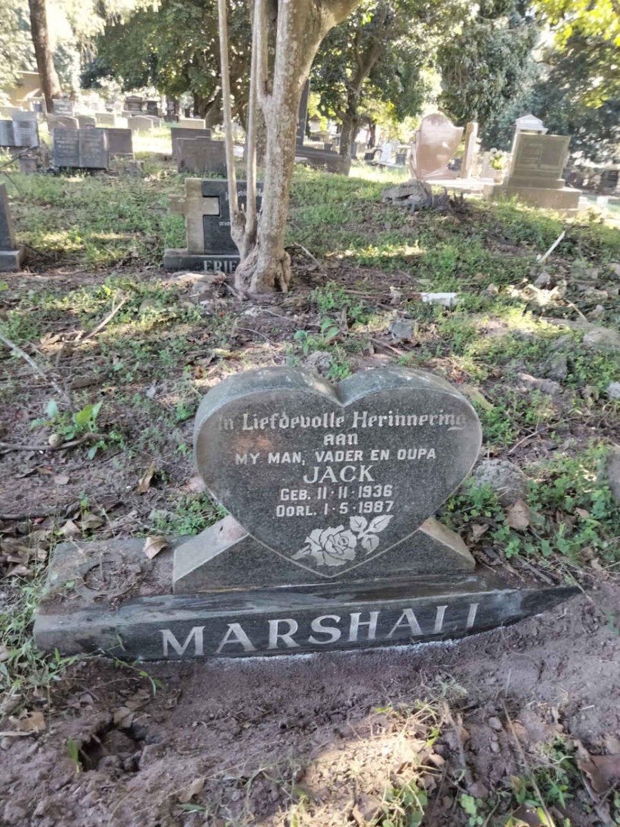 MARSHALL Jack 1936-1987