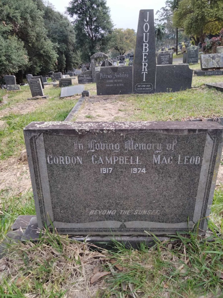 MACLEOD Gordon Campbell 1917-1974