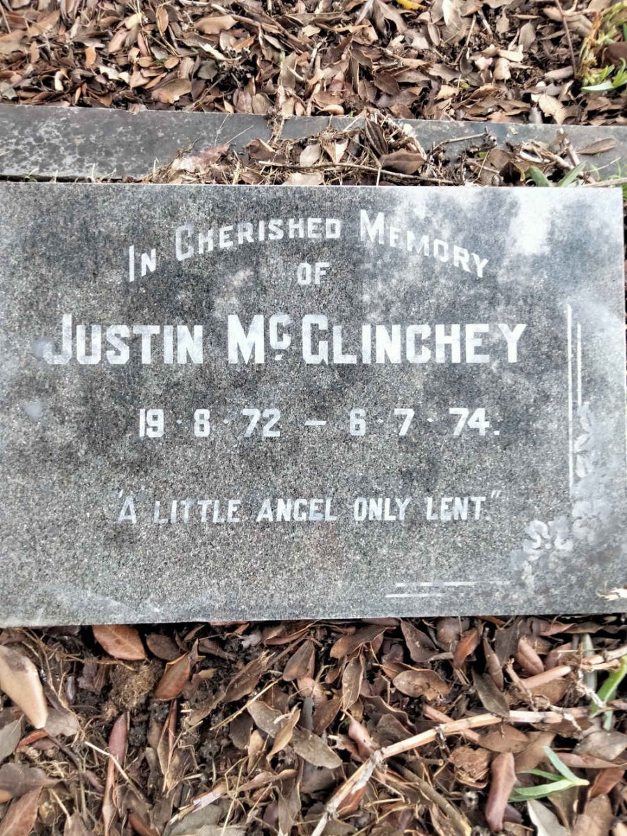 MCGLINCHEY Justin 1972-1974