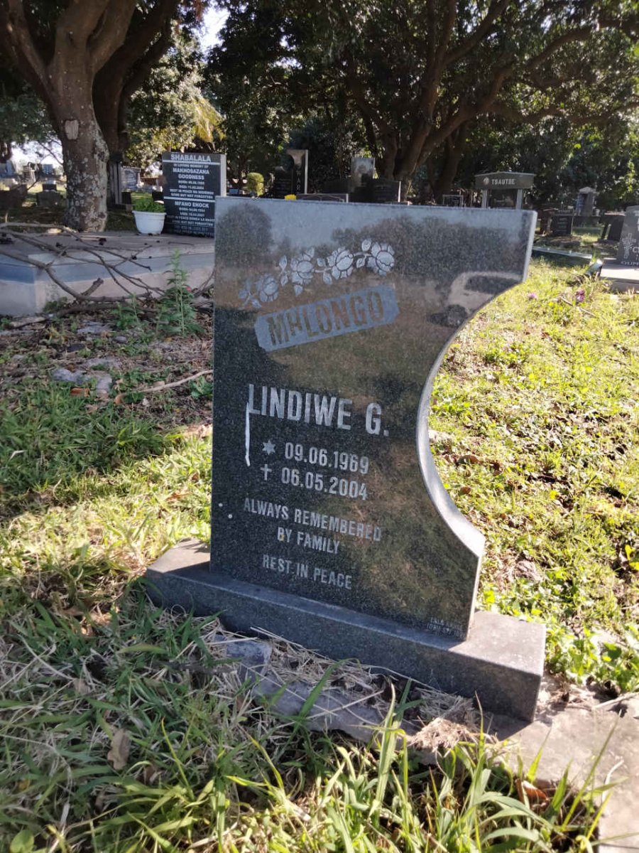 MHLONGO Lindiwe G. 1969-2004