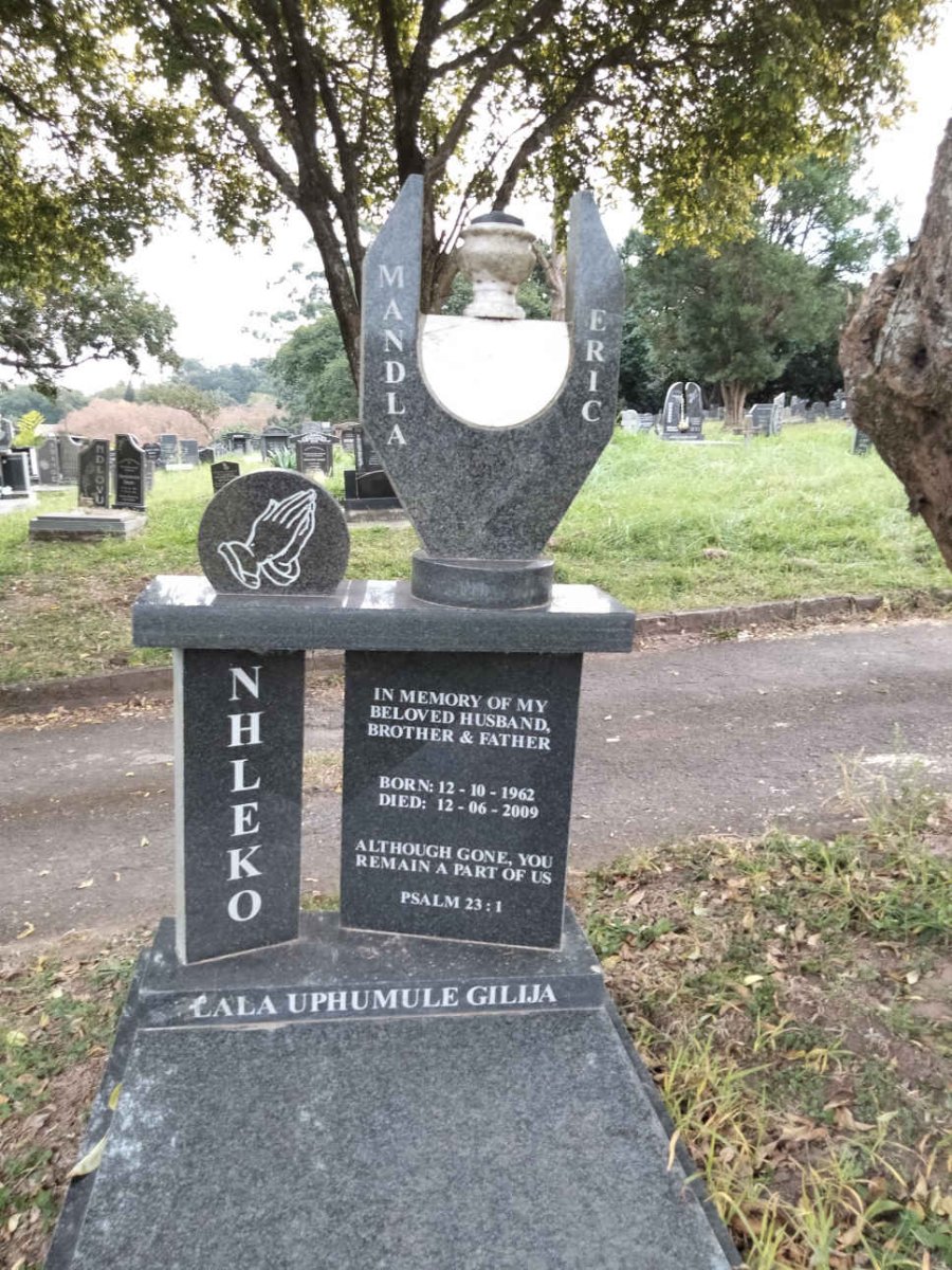 NHLEKO Mandla Eric 1962-2009