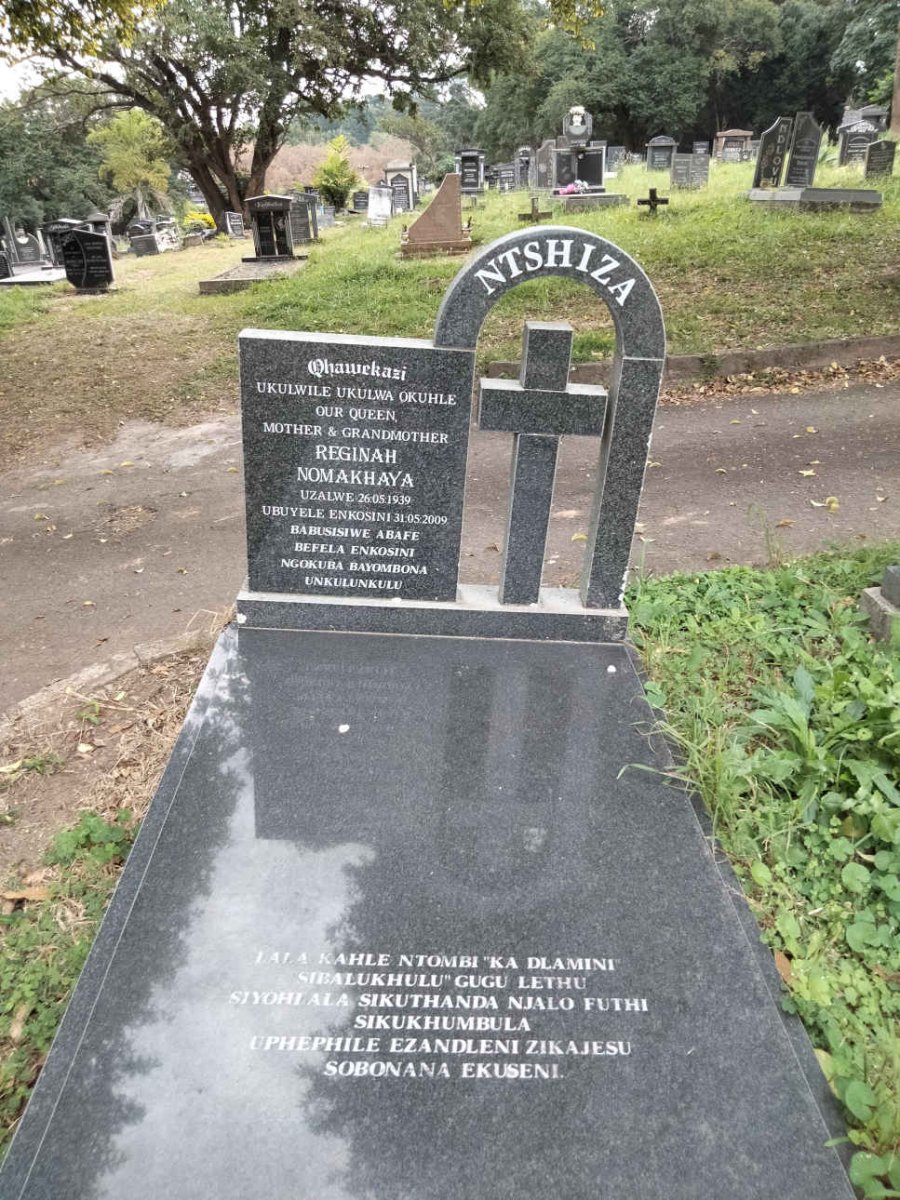 NTSHIZA Reginah Nomakhaya 1939-2009