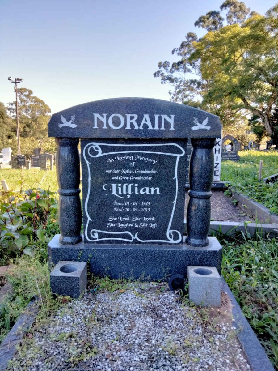 NORAIN Lillian 1945-2013