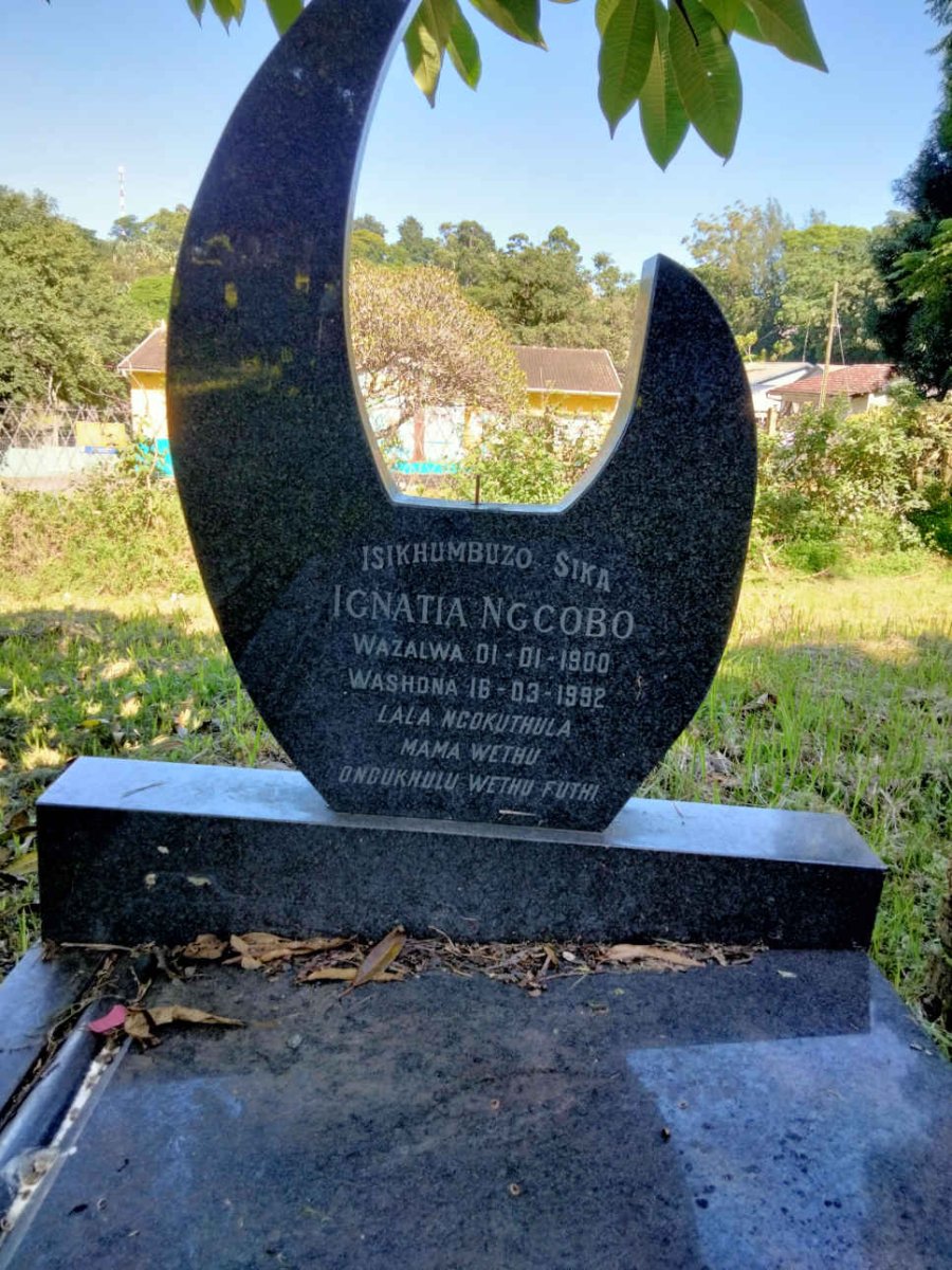 NGCOBO Ignatia 1900-1992