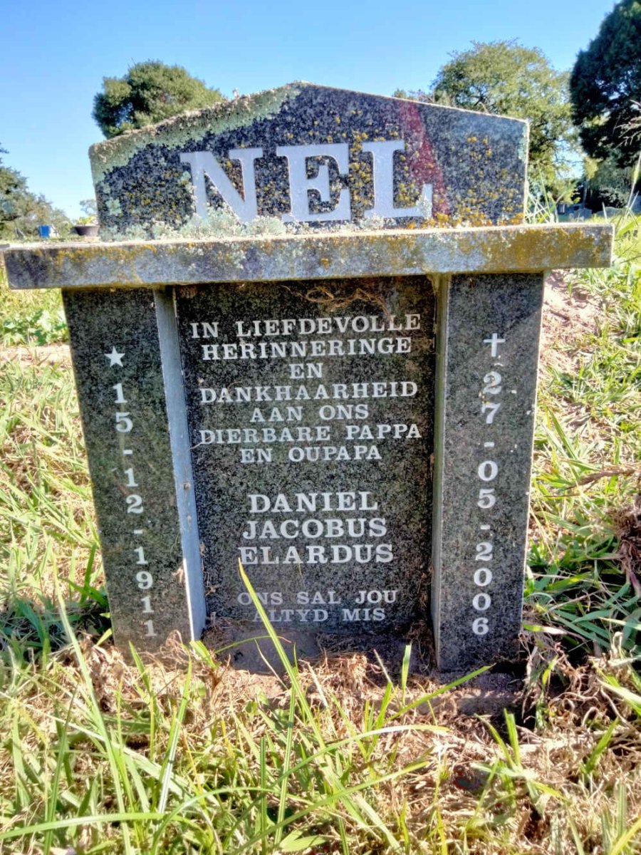 NEL Daniel Jacobus Elardus 1911-2006