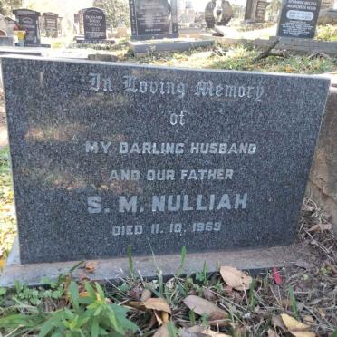 NULLIAH S.M. -1969