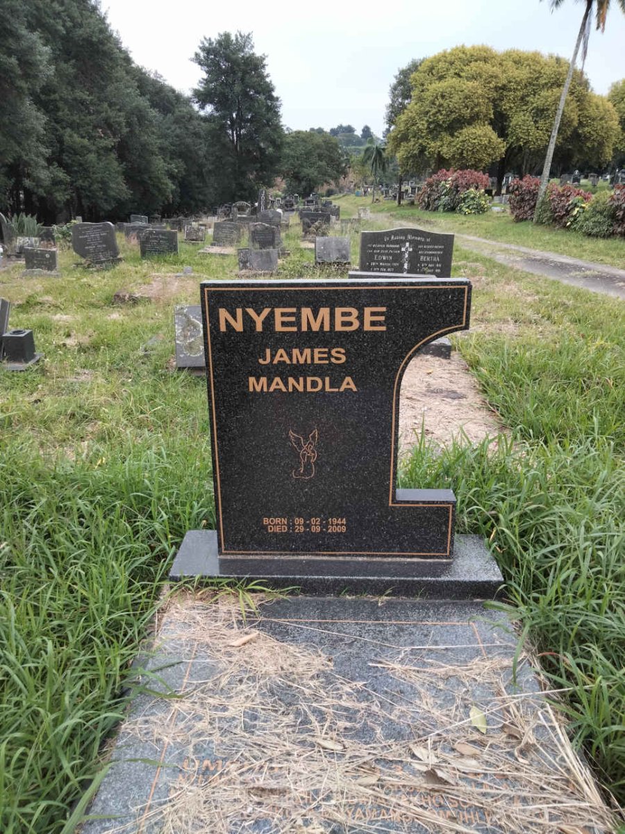 NYEMBE James Mandla 1944-2009