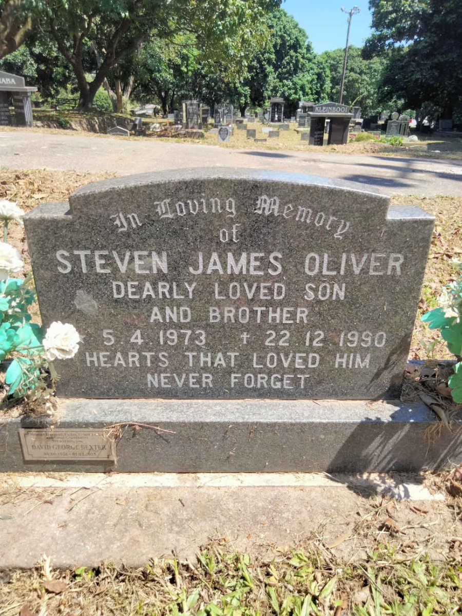 OLIVER Steven James 1973-1990