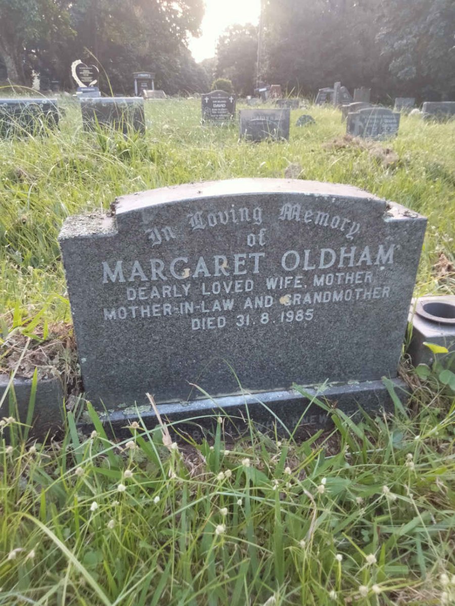 OLDHAM Margaret -1985