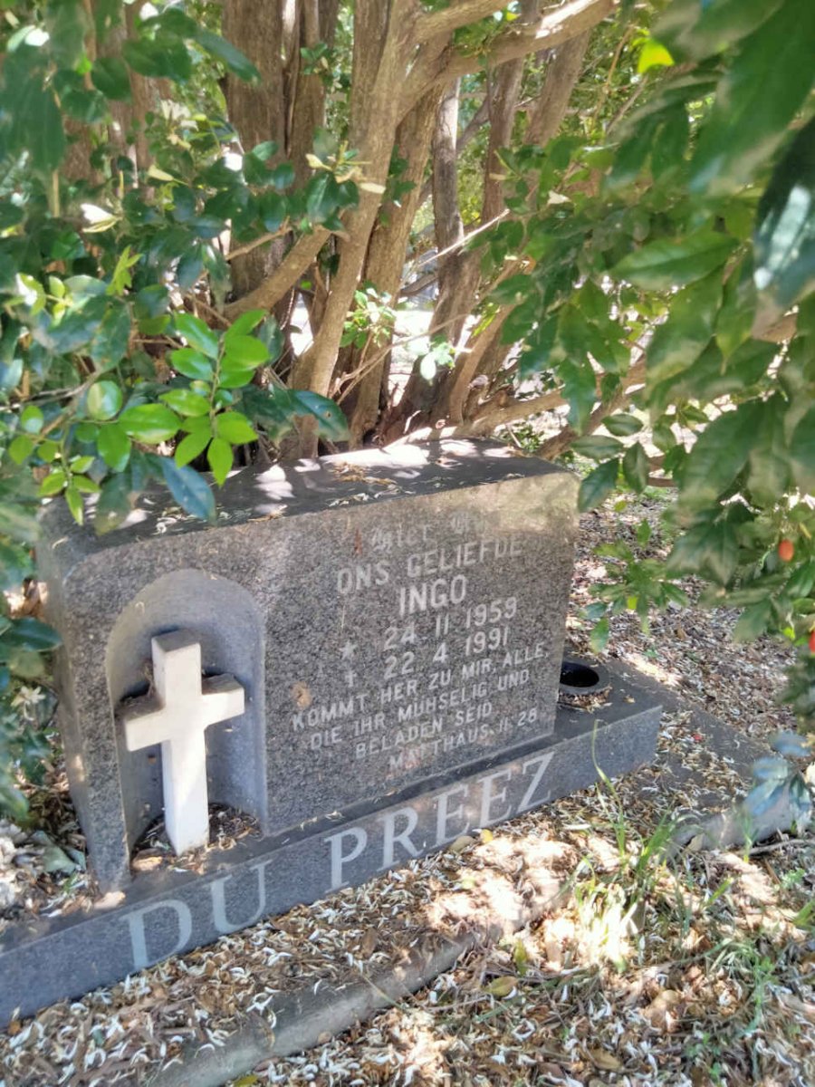 PREEZ Ingo, du 1959-1991