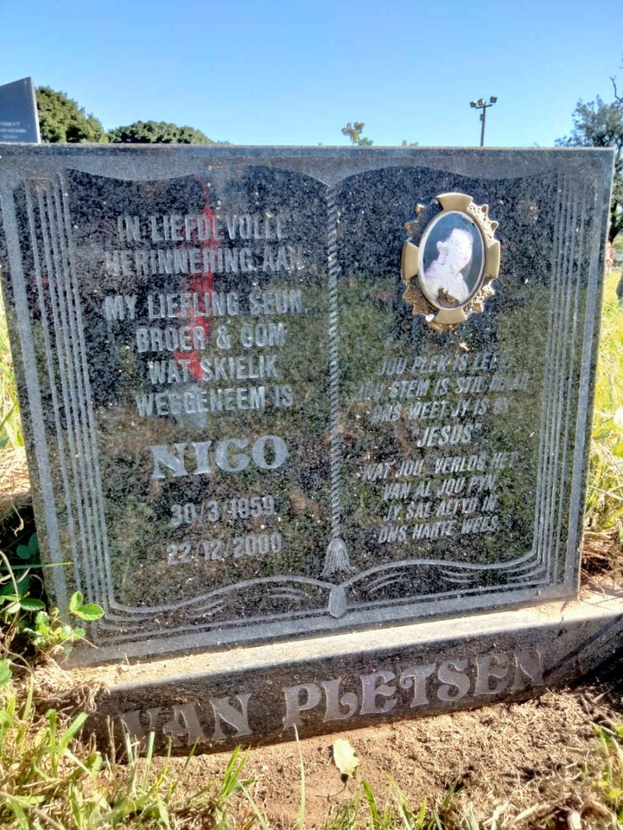 PLETSEN Nico, van 1959-2000