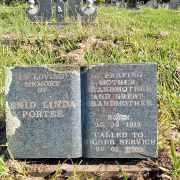 PORTER Enid Linda 1914-2001