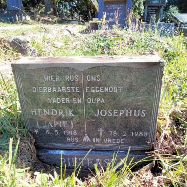 PIETERSE Hendrik Josephus 1918-1988