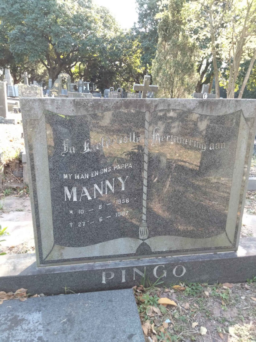 PINGO Manny 1958-1987
