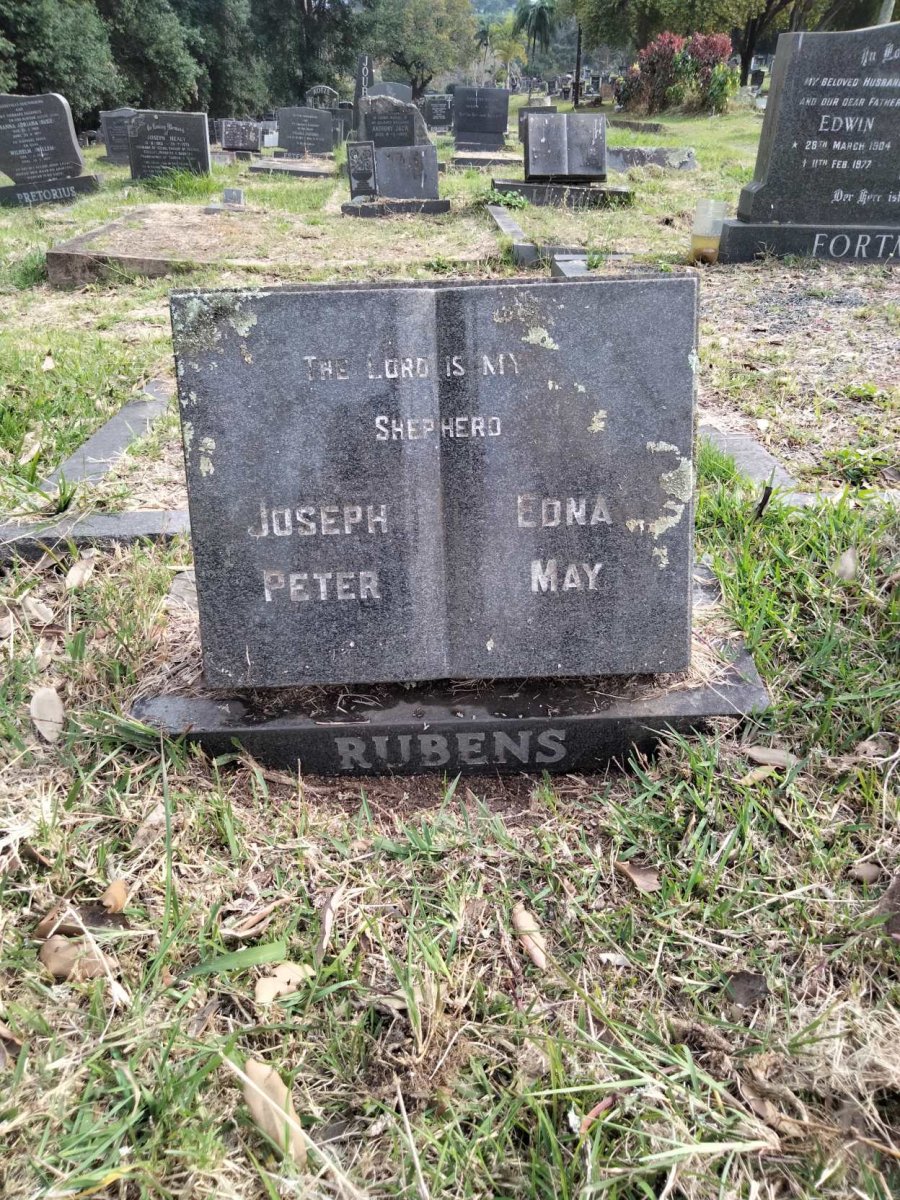 RUBENS Joseph Peter &amp; Edna May