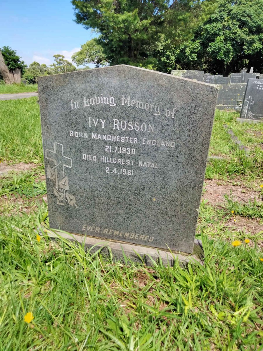 RUSSON Ivy 1930-1981