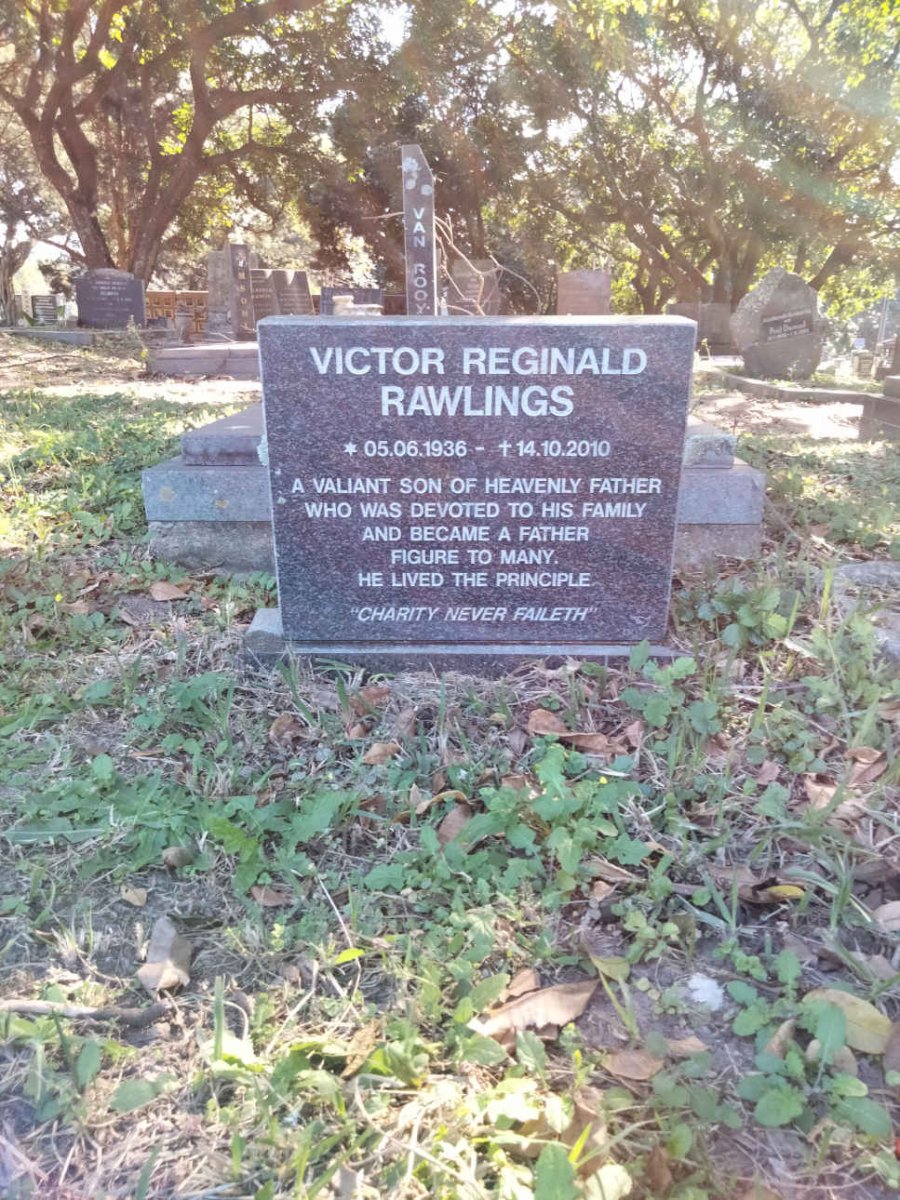RAWLINGS Victor Reginald 1936-2010