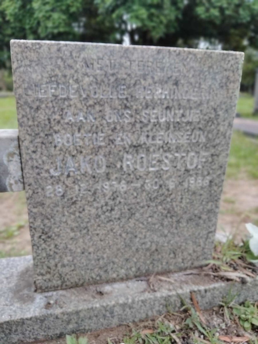 ROESTOF Jako 1976-1986