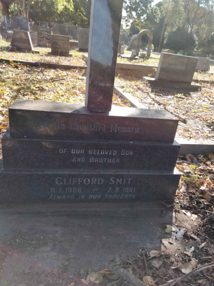 SMIT Clifford 1856-1981