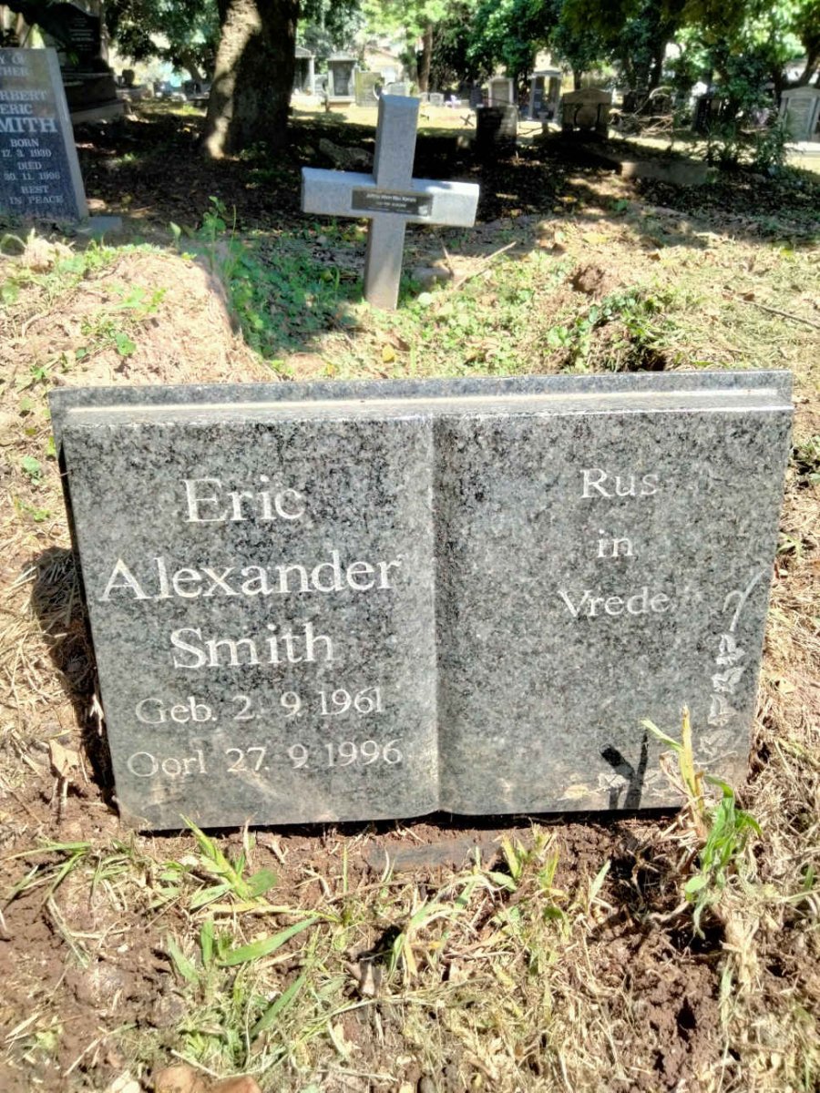 SMITH Eric Alexander 1961-1996
