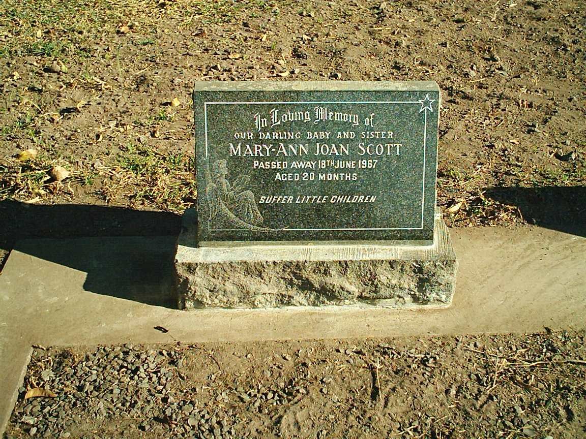 SCOTT Mary-Ann Joan  -1967