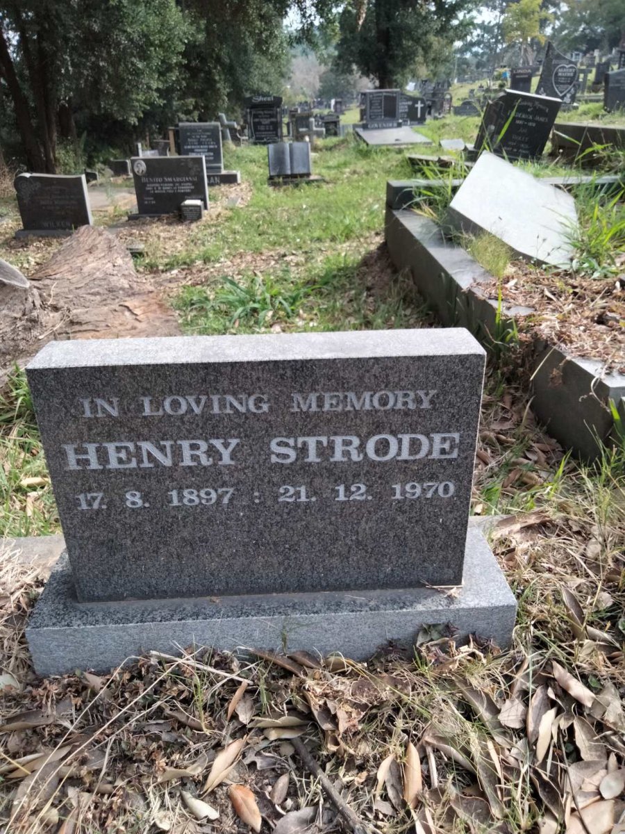 STRODE Henry 1897-1970