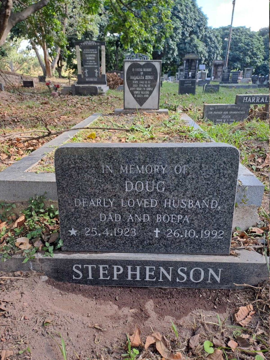 STEPHENSON Doug 1923-1992