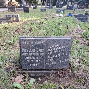 SMIT Phyllis 1922-1994