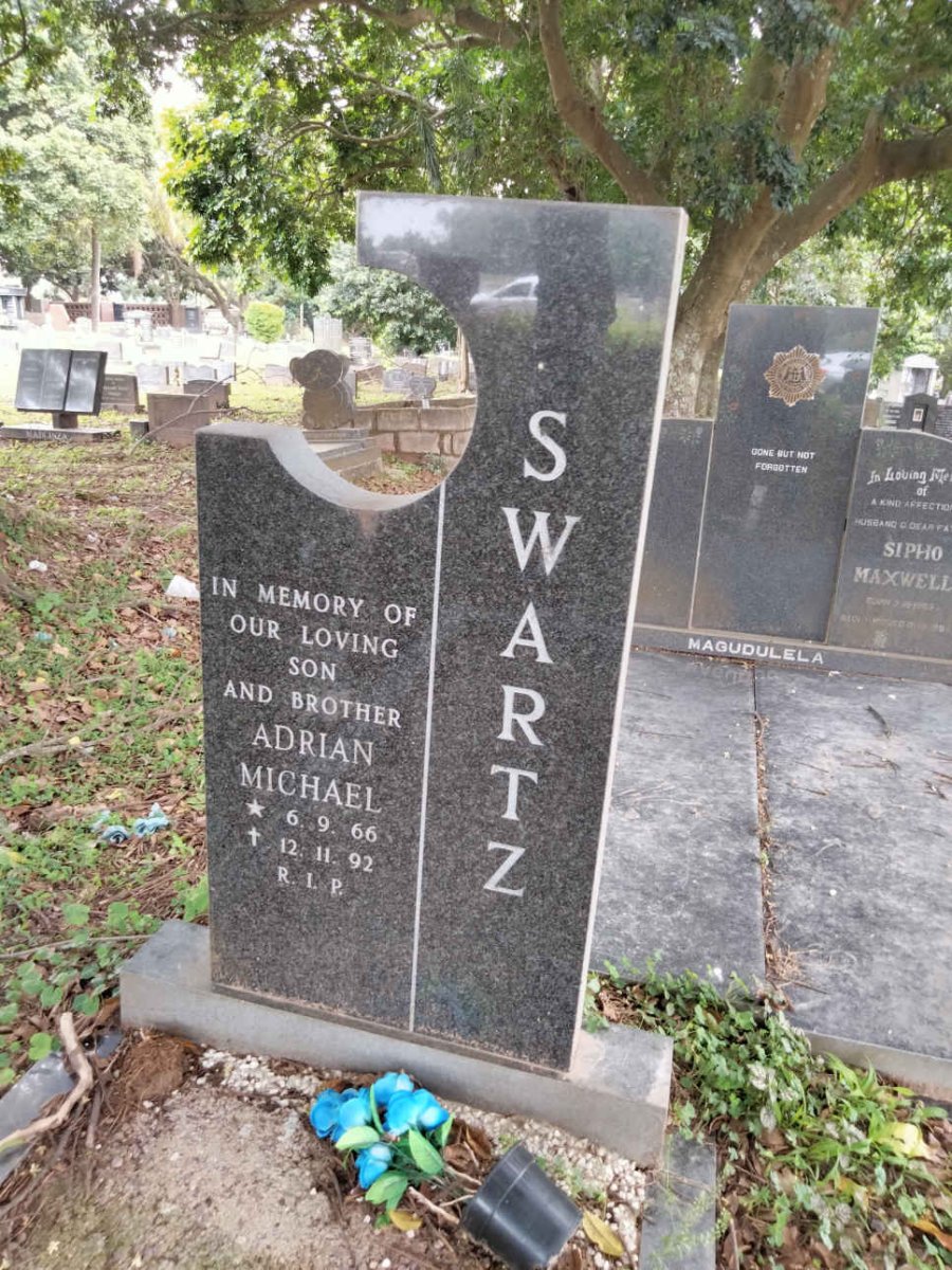SWARTZ Adrian Michael 1966-1992