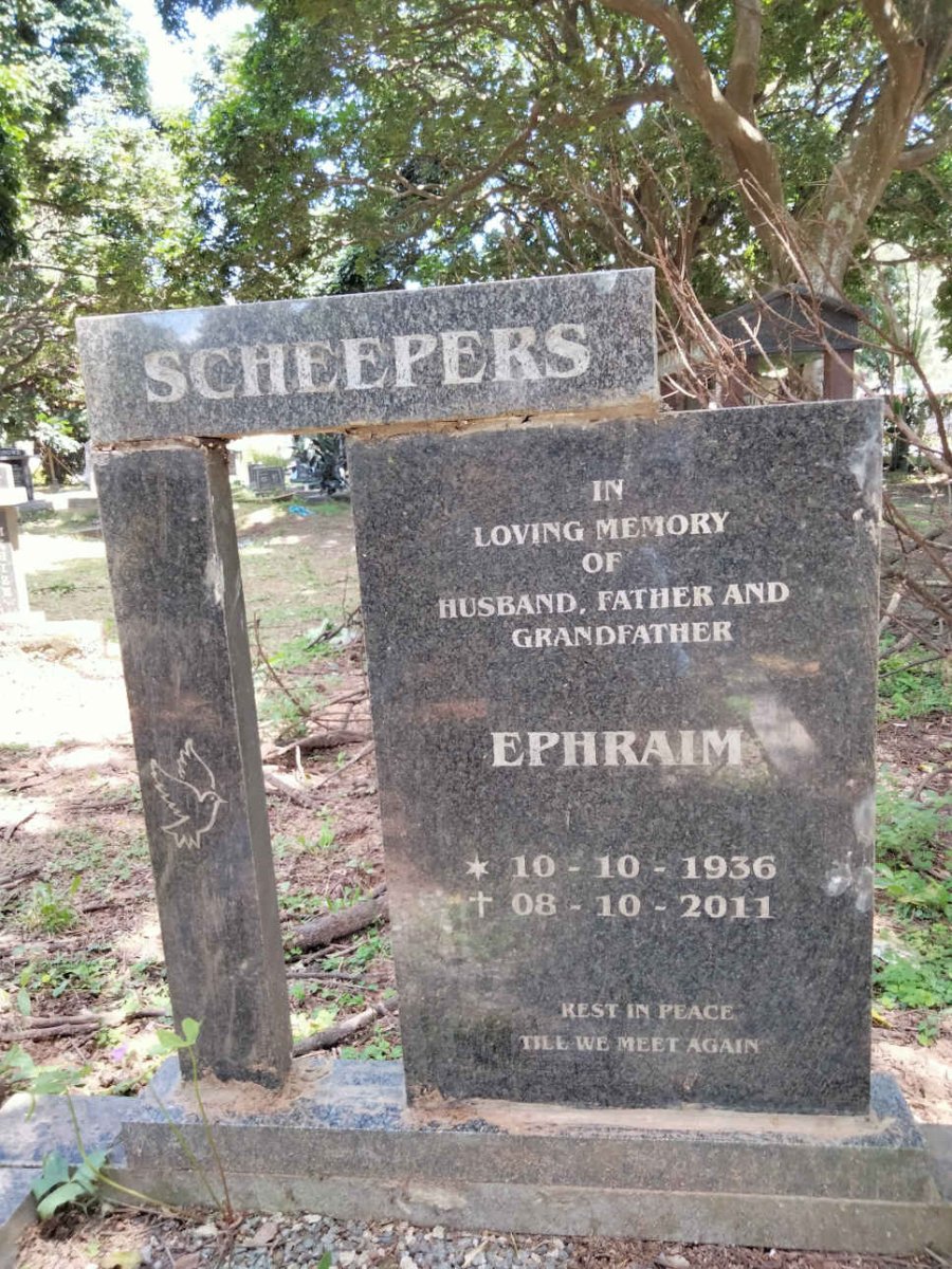 SCHEEPERS Ephraim 1936-2011