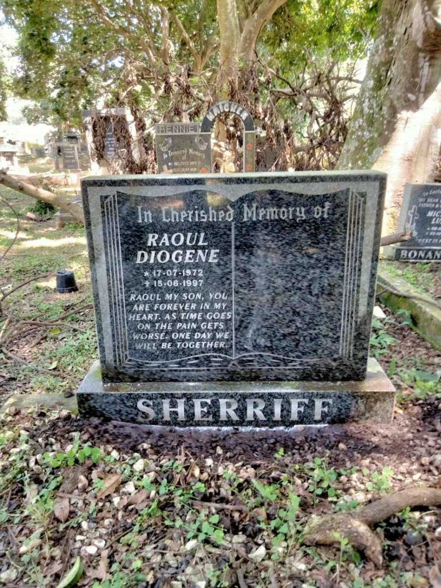 SHERRIFF Raoul Diogene 1972-1997