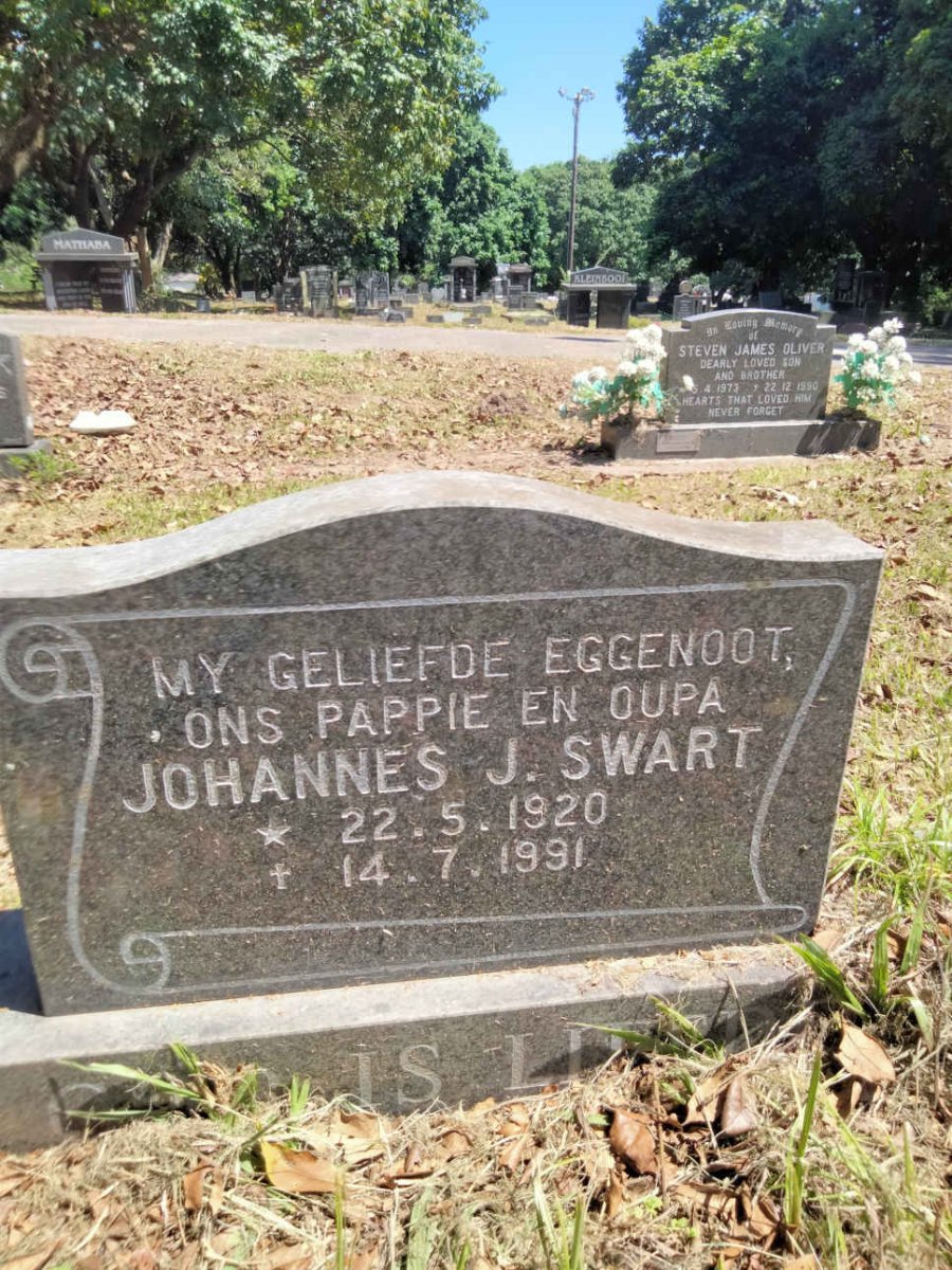 SWART Johannes J. 1920-1991
