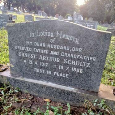 SCHULTZ Ernest Arthur 1917-1985