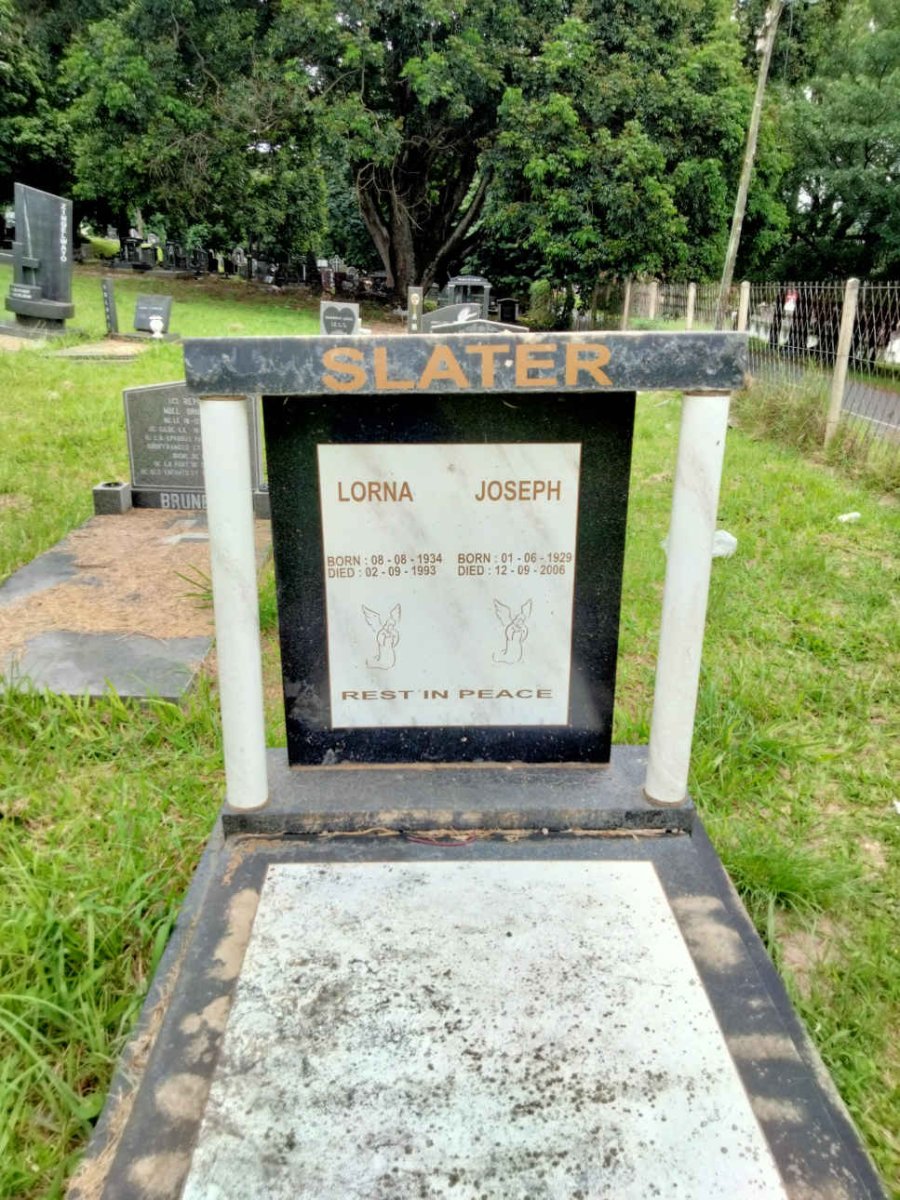 SLATER Joseph 1929-2006 & Lorna 1934-1993