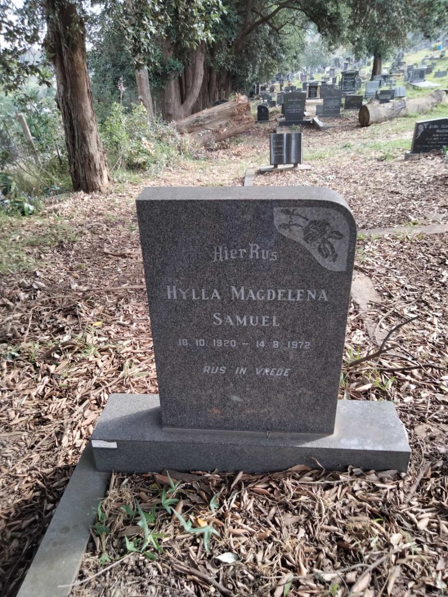 SAMUEL Hylla Magdelena 1920-1972