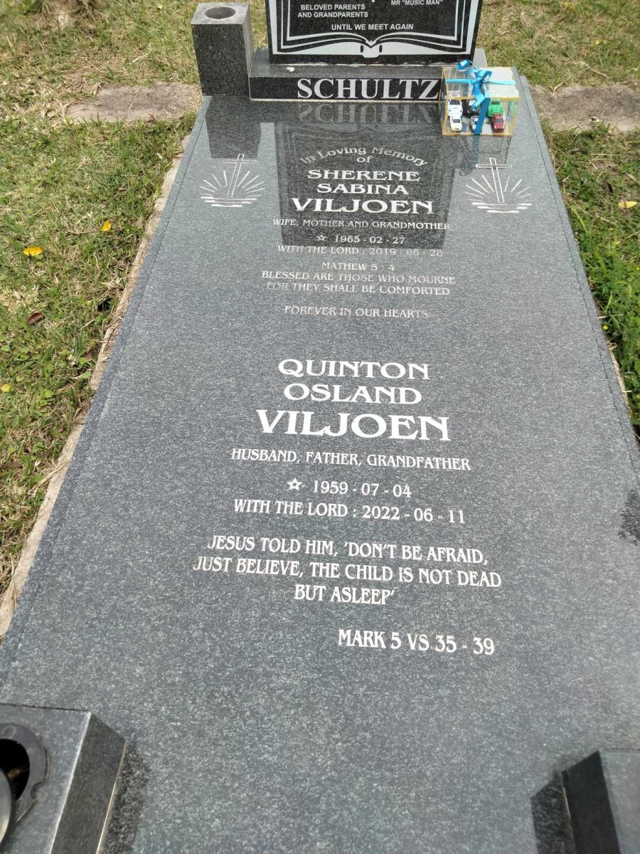 VILJOEN Quinton Osland 1959-2022 :: VILJOEN Sherene Sabine 1965-2019