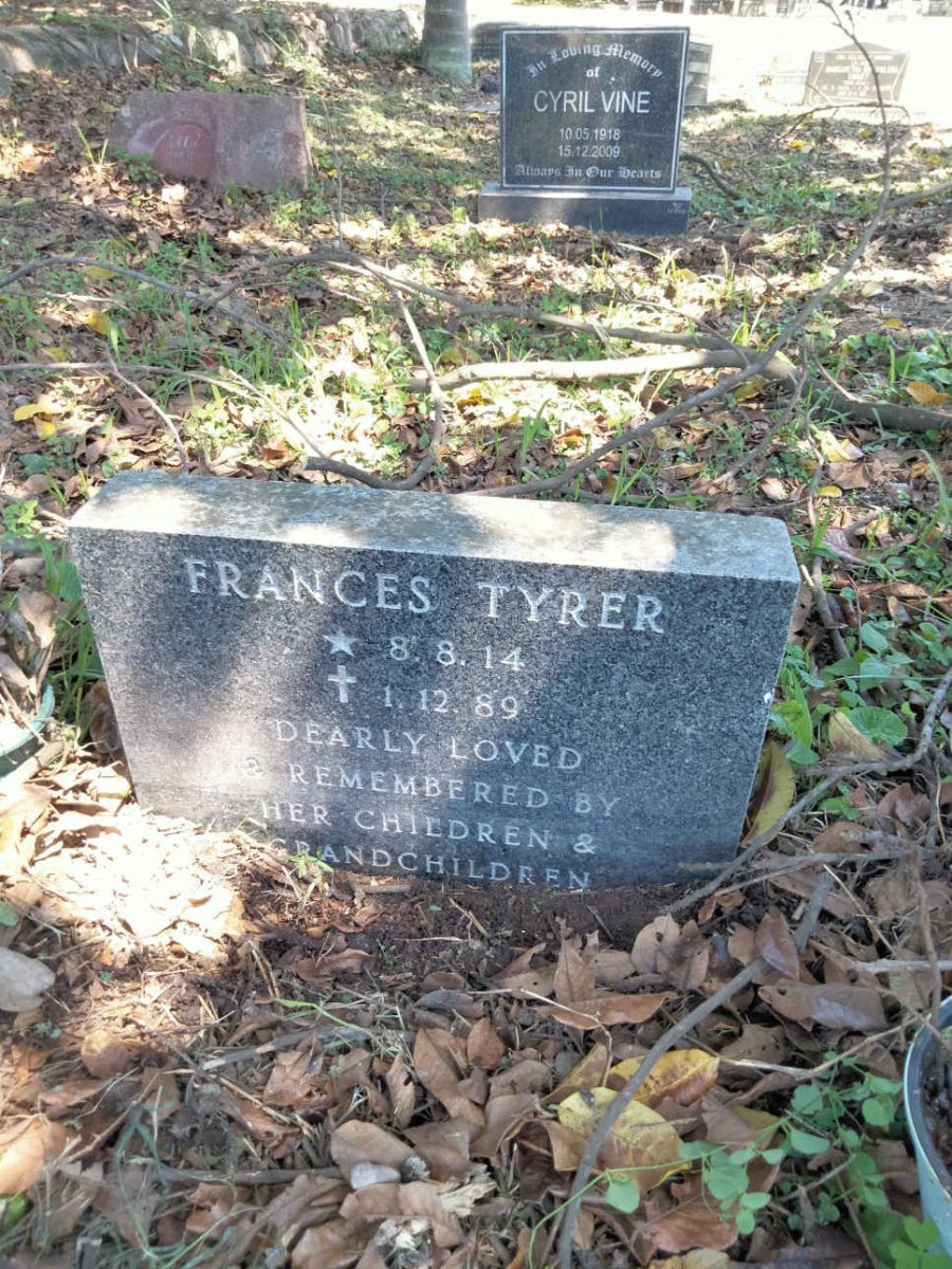 TYRER Frances 1914-1989