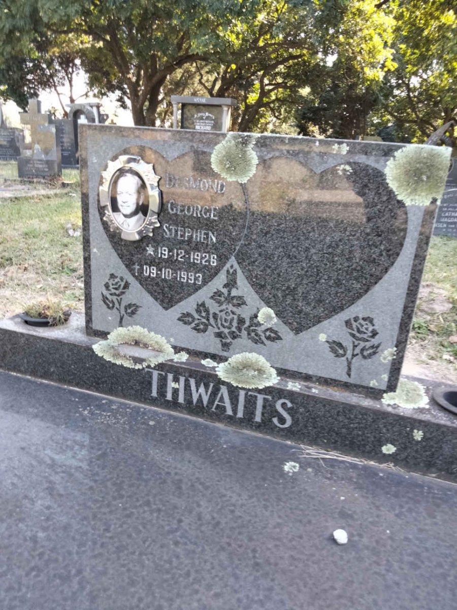 THWAITS Desmond George Stephen 1926-1993