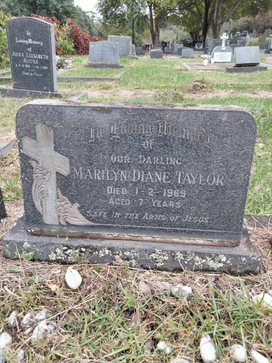 TAYLOR Marilyn Diane -1969