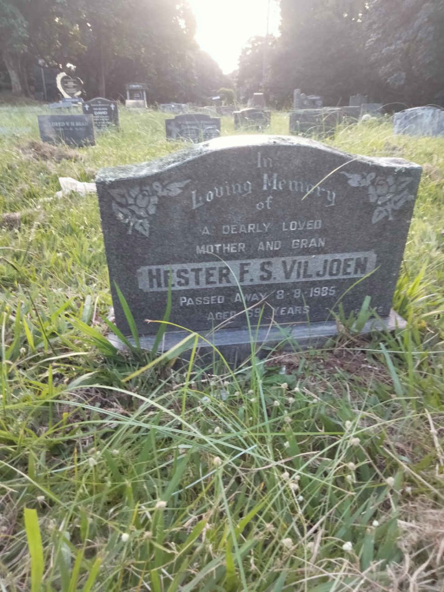 VILJOEN Hester F.S. -1985