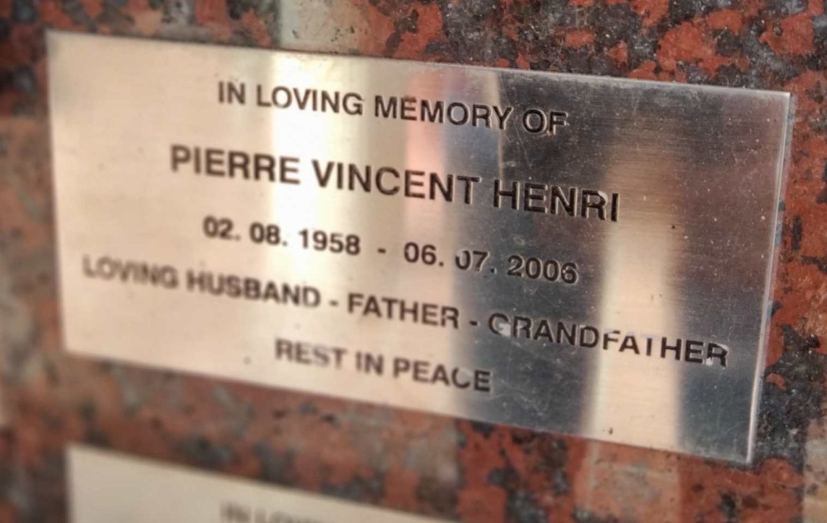HENRI Pierre Vincent 1958-2006